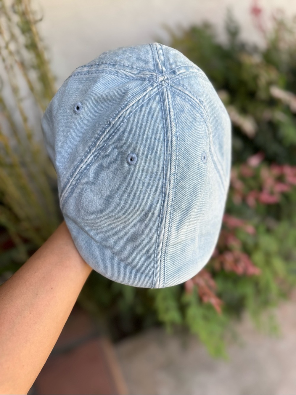 Epoch Light Wash Denim Beret